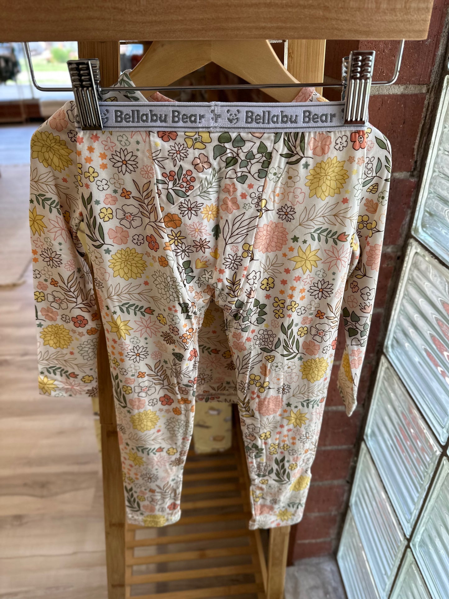 Fall Floral Bamboo Kids Pajamas
