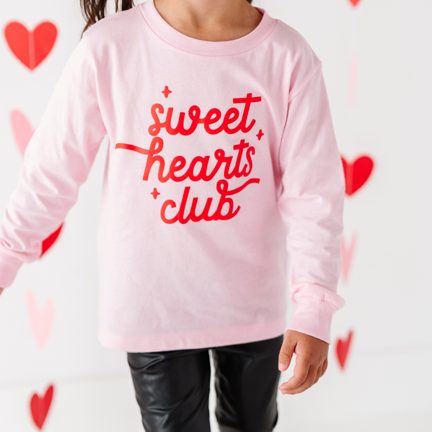 "Sweet Hearts Club" Long Sleeve Shirt