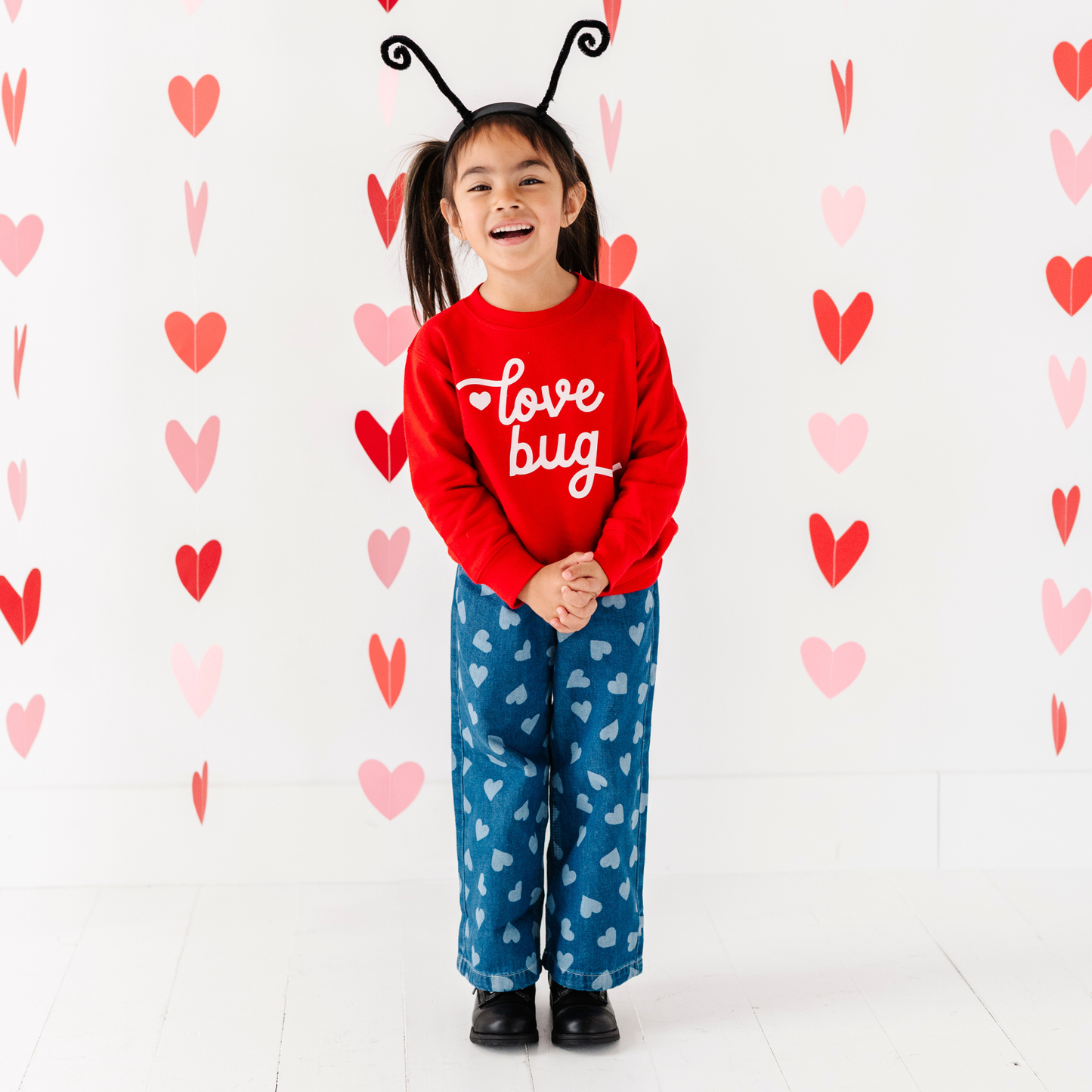 "Love Bug" Valentine's Day Sweatshirt