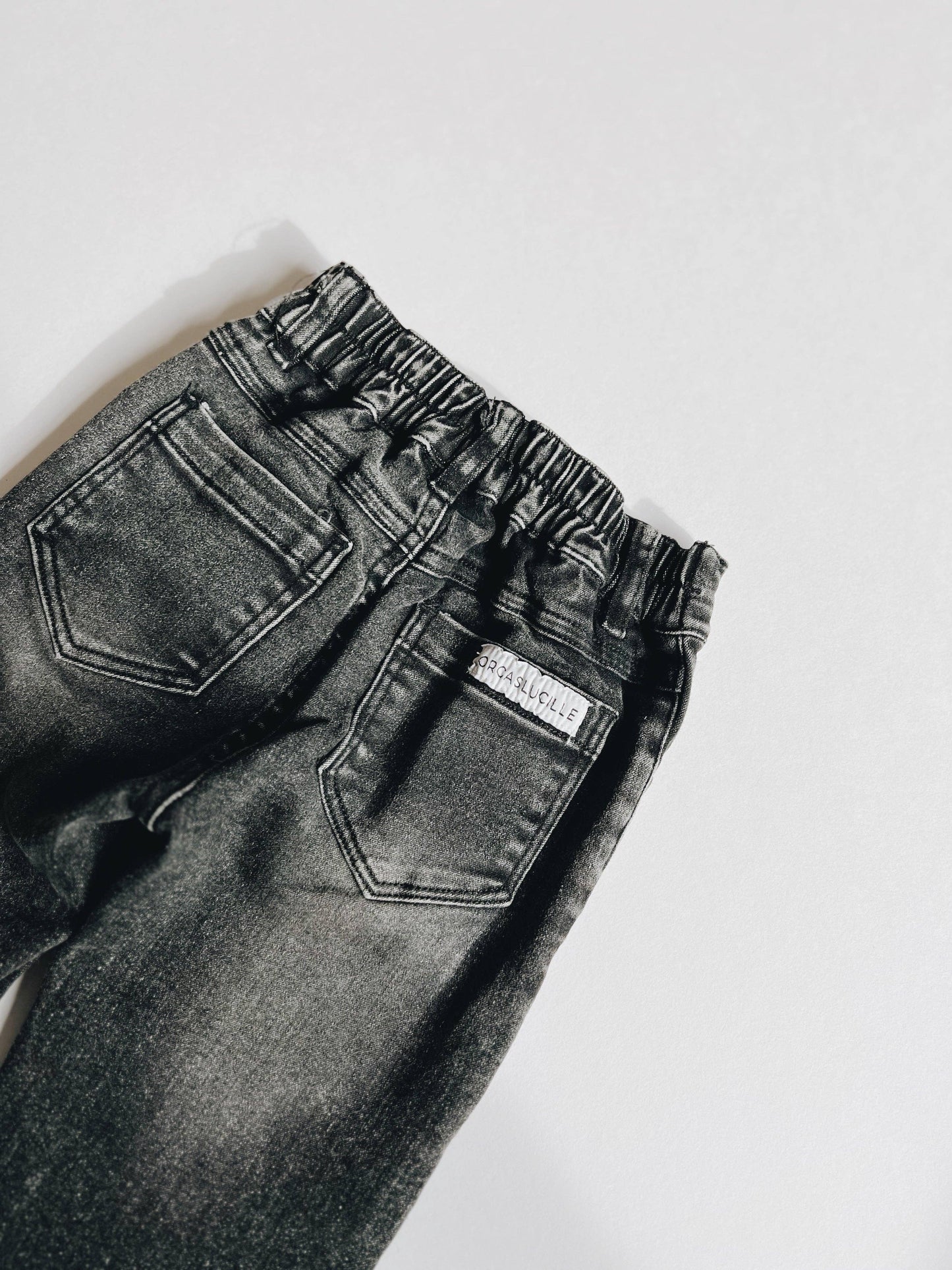 Stretch Denim - Faded Black