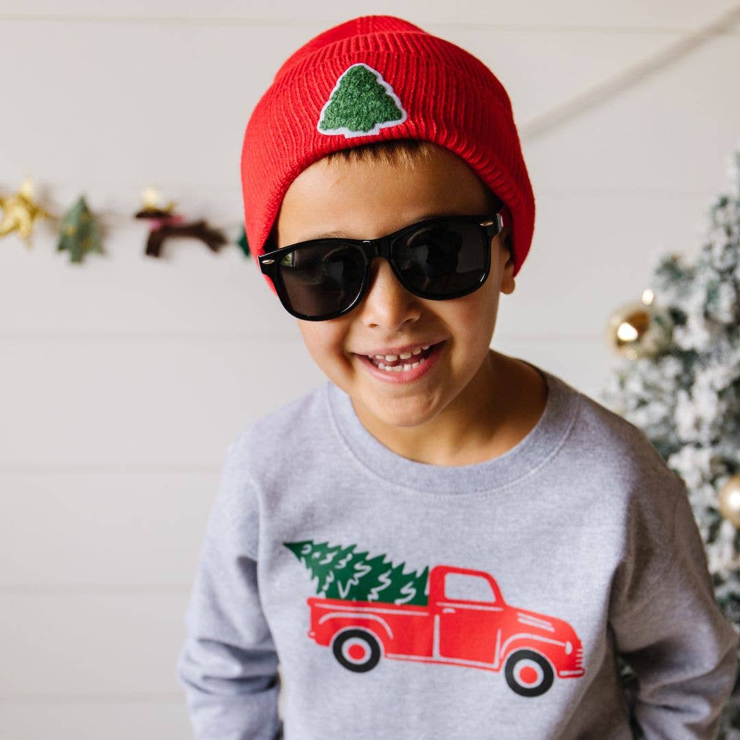 Christmas Tree Truck Crewneck