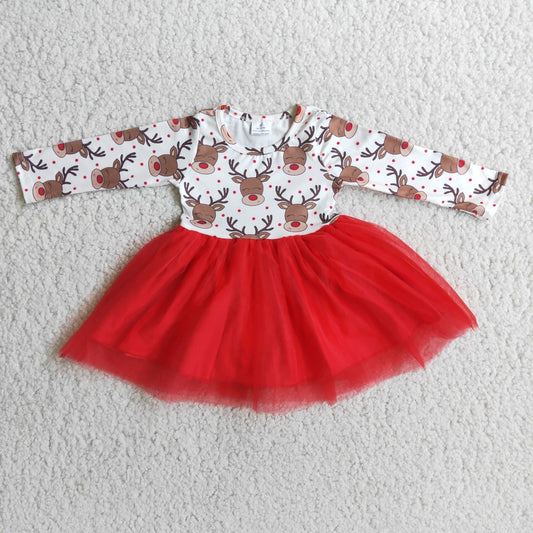 Reindeer Christmas Dress