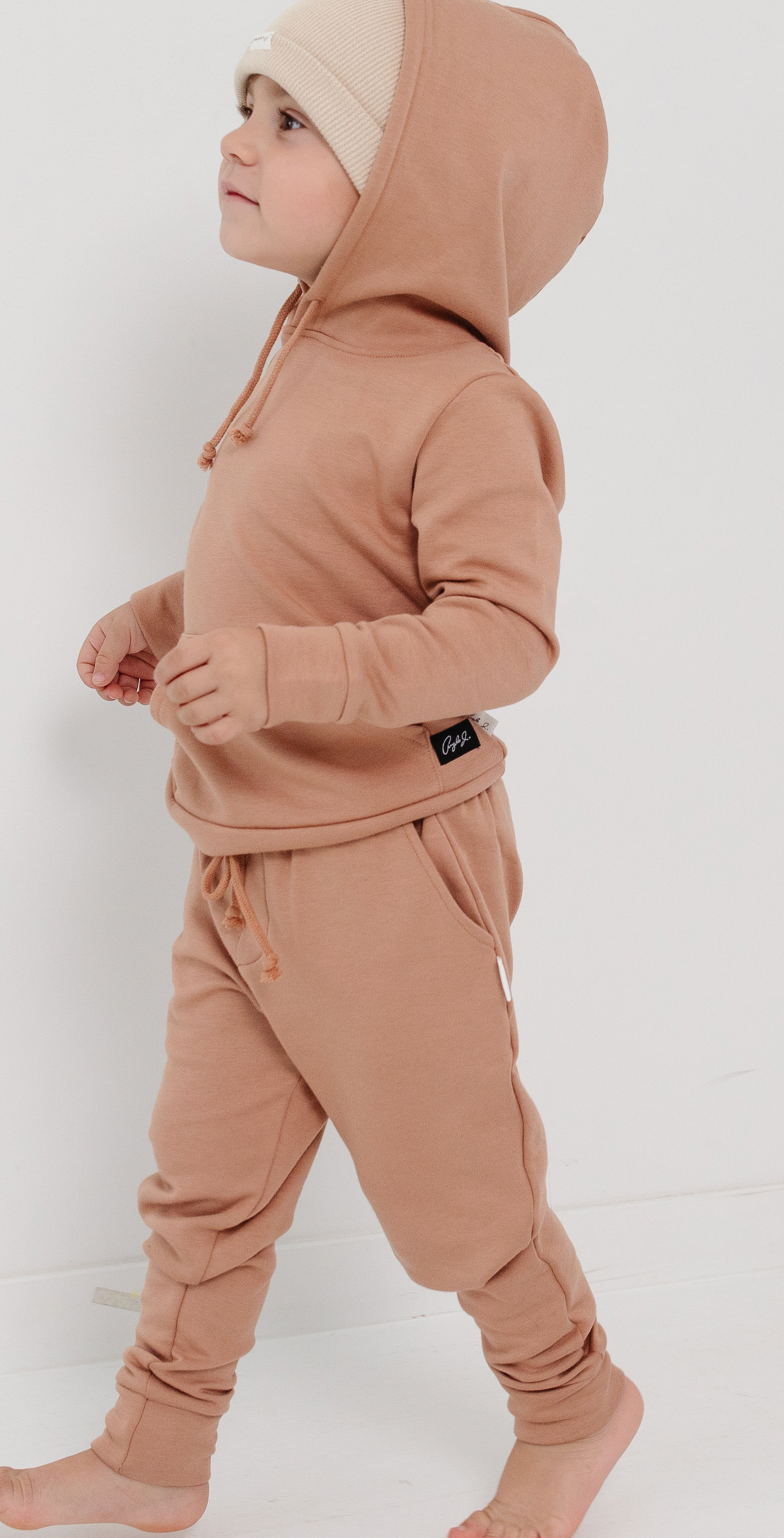 Toffee Brown Children's Joggers