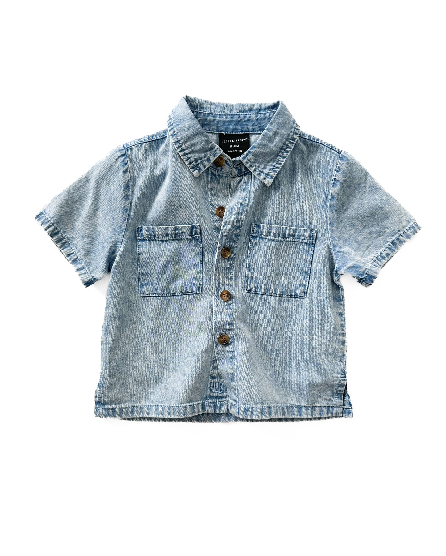 Chambray Button Up