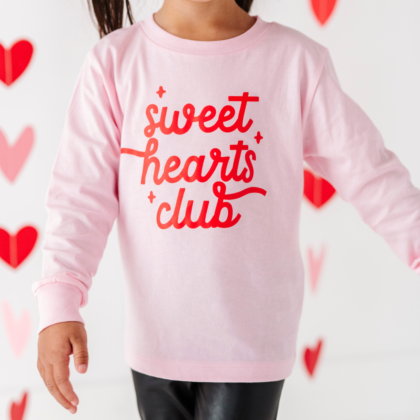 "Sweet Hearts Club" Long Sleeve Shirt