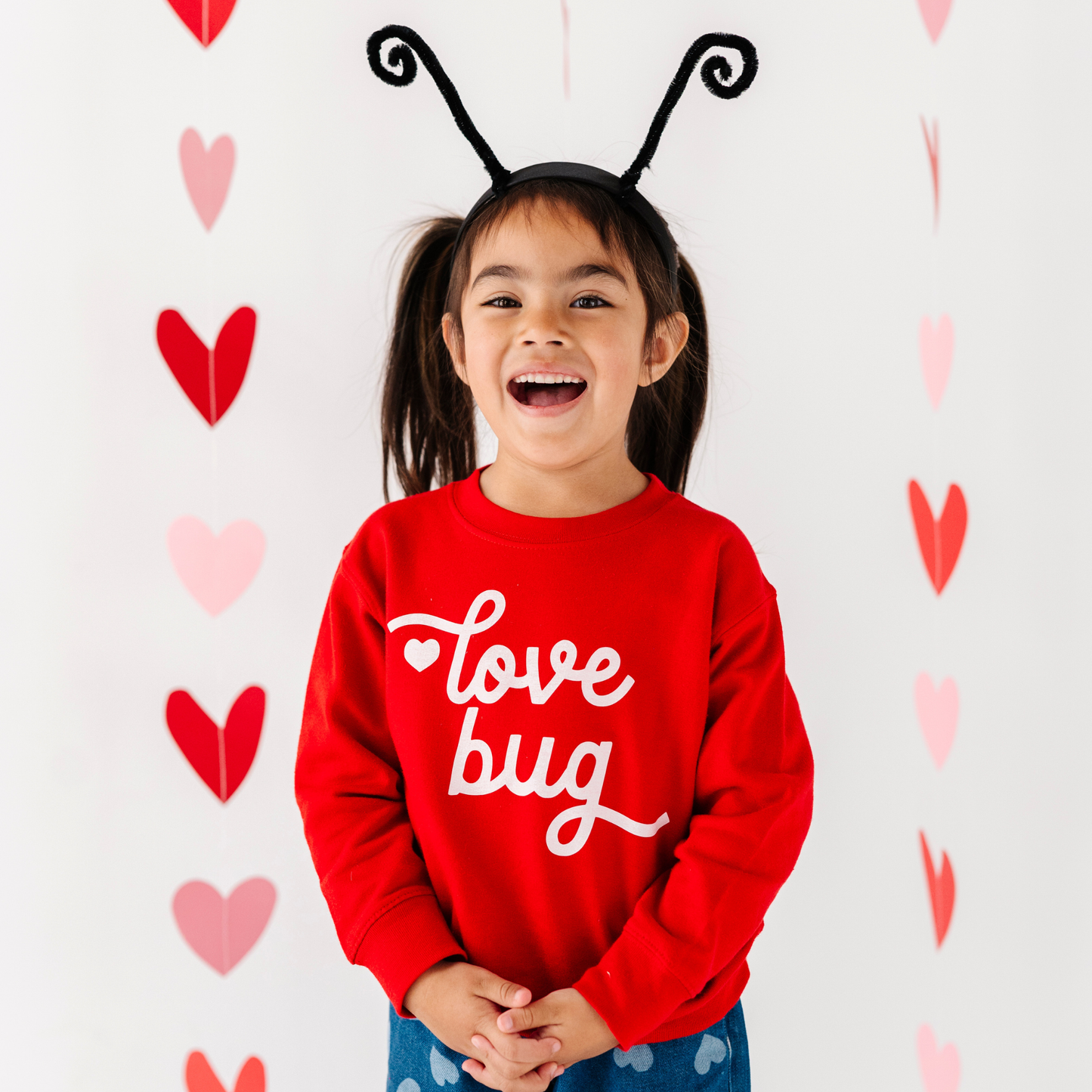 "Love Bug" Valentine's Day Sweatshirt