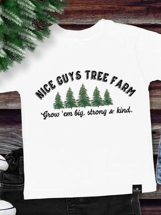 Nice Guy's Tree Farm Christmas T-shirt