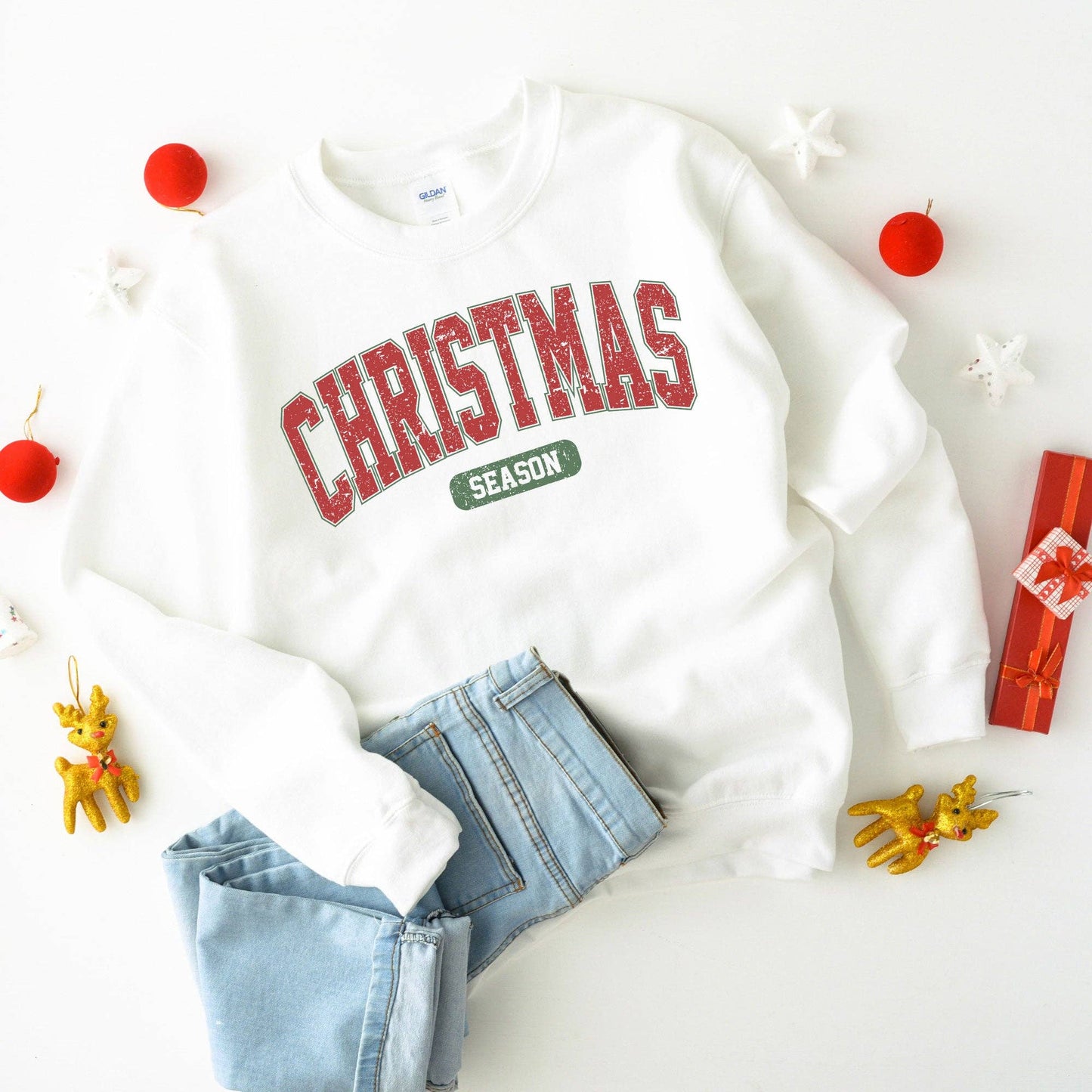 Varsity "Christmas Season" | Youth Graphic Sweatshirt