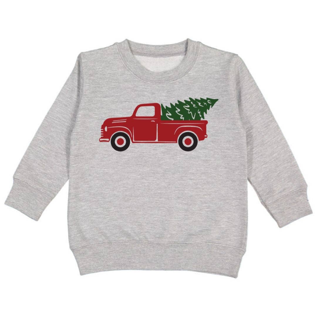 Christmas Tree Truck Crewneck