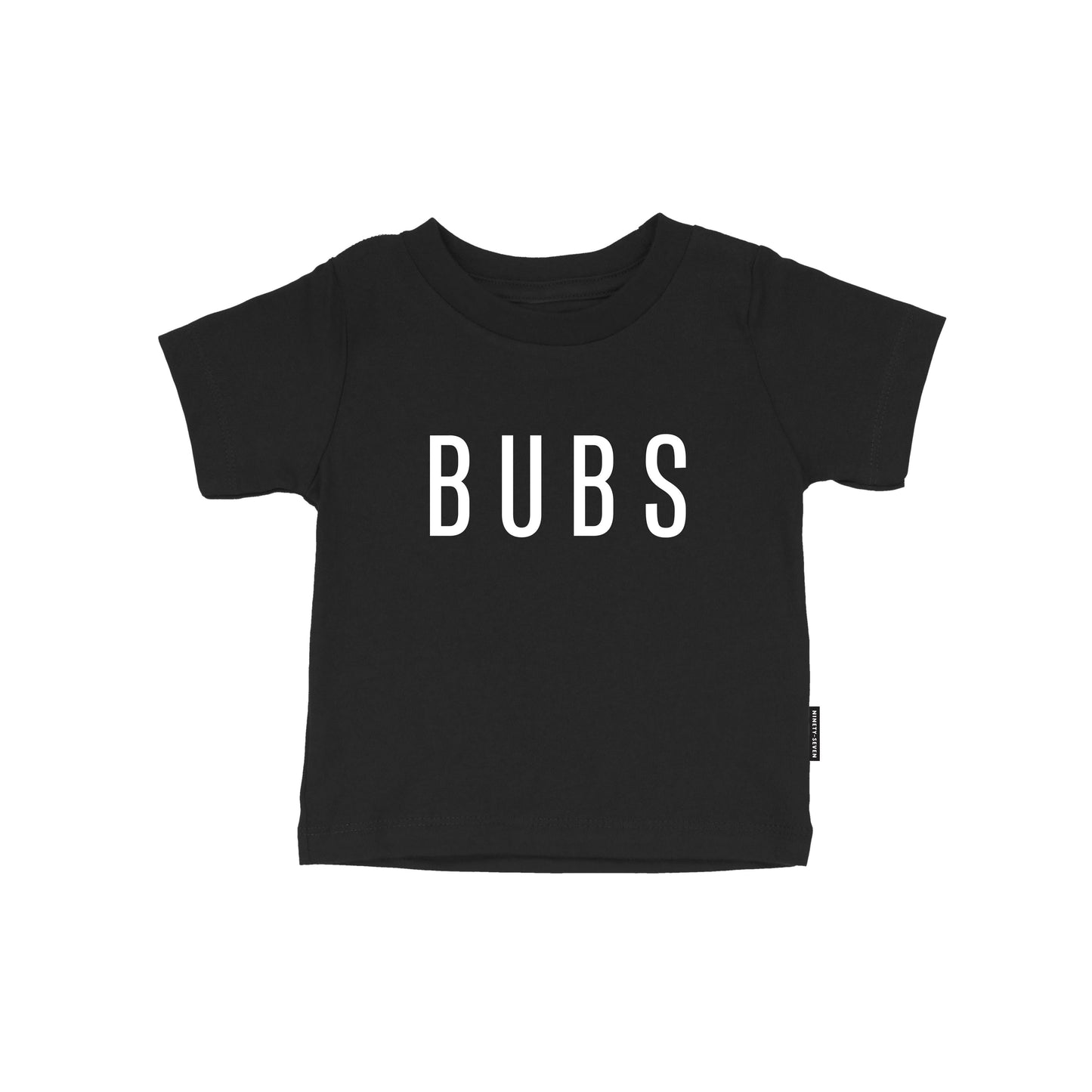Bubs - Black Kids Tee