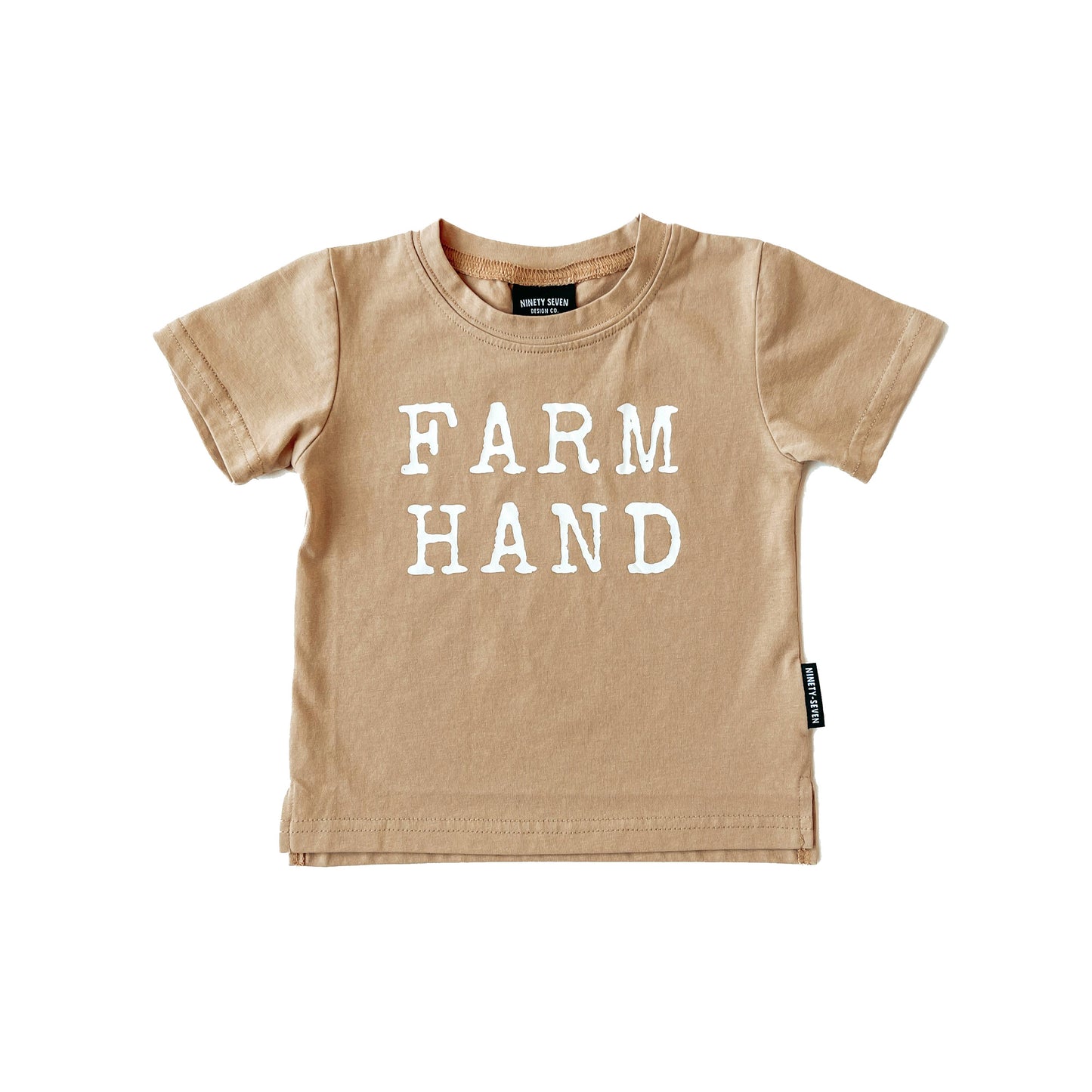 Farm Hand - Beige Kids Tee