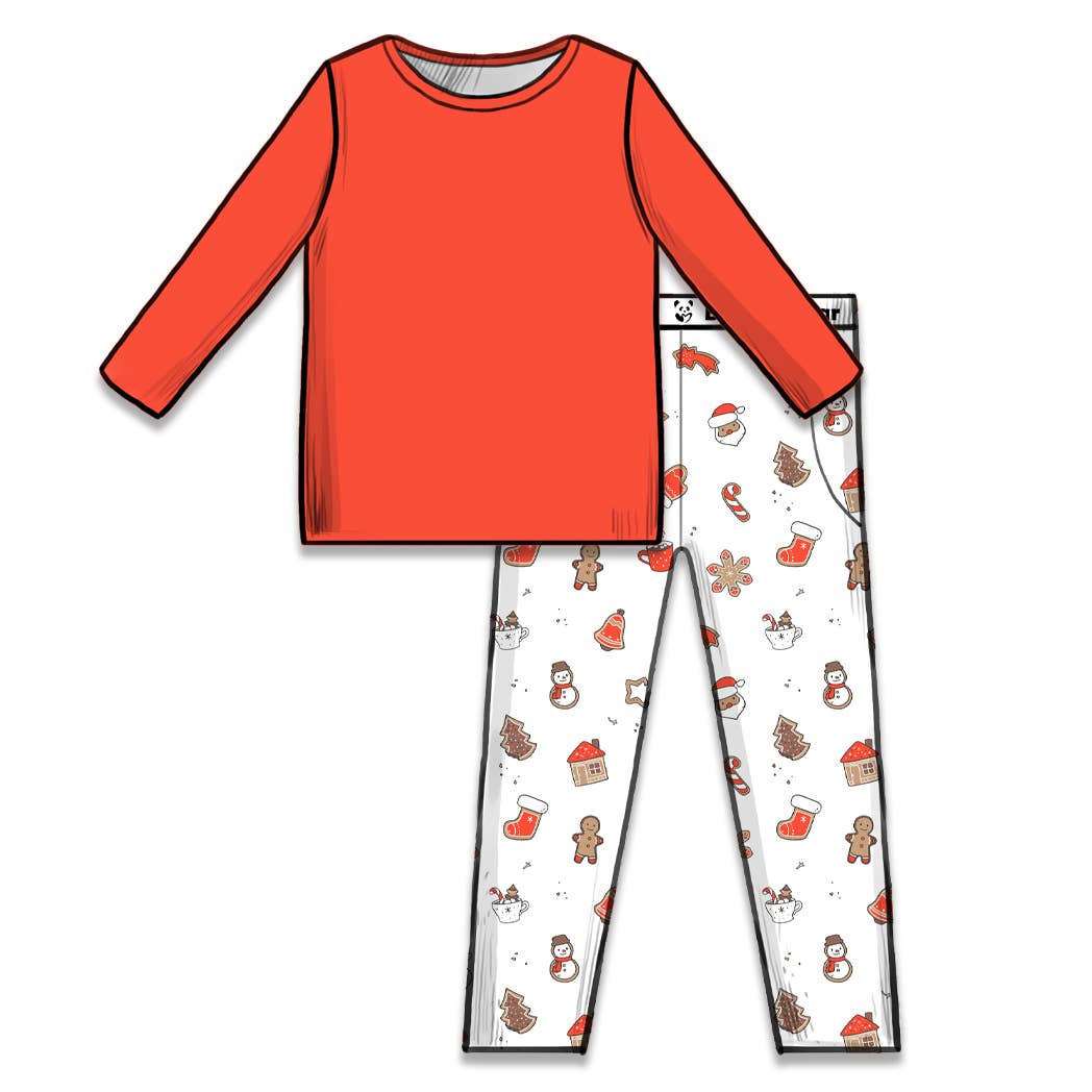 Christmas Cookies Bamboo Men's Pajamas